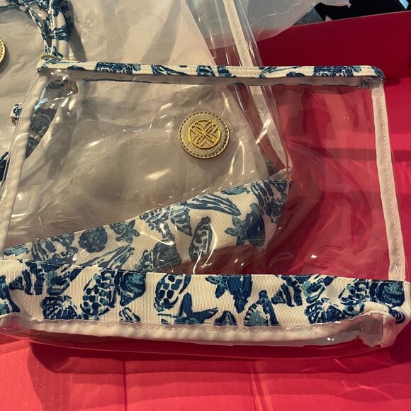 Lilly Pulitzer Beach bag and small cosmetics bag - Picture 3 of 6
